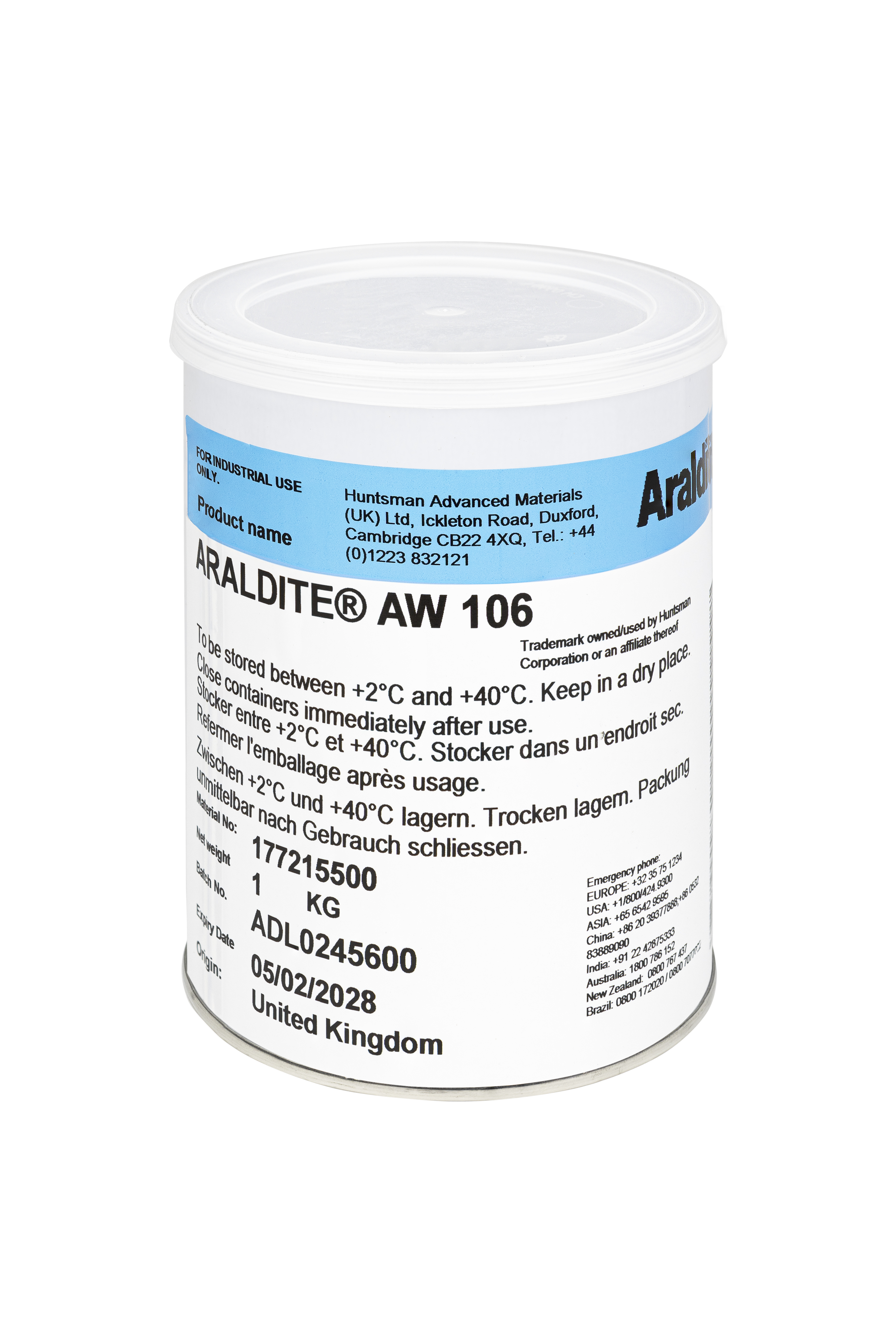 Araldite AW 106 / Hardener HV 953 U
